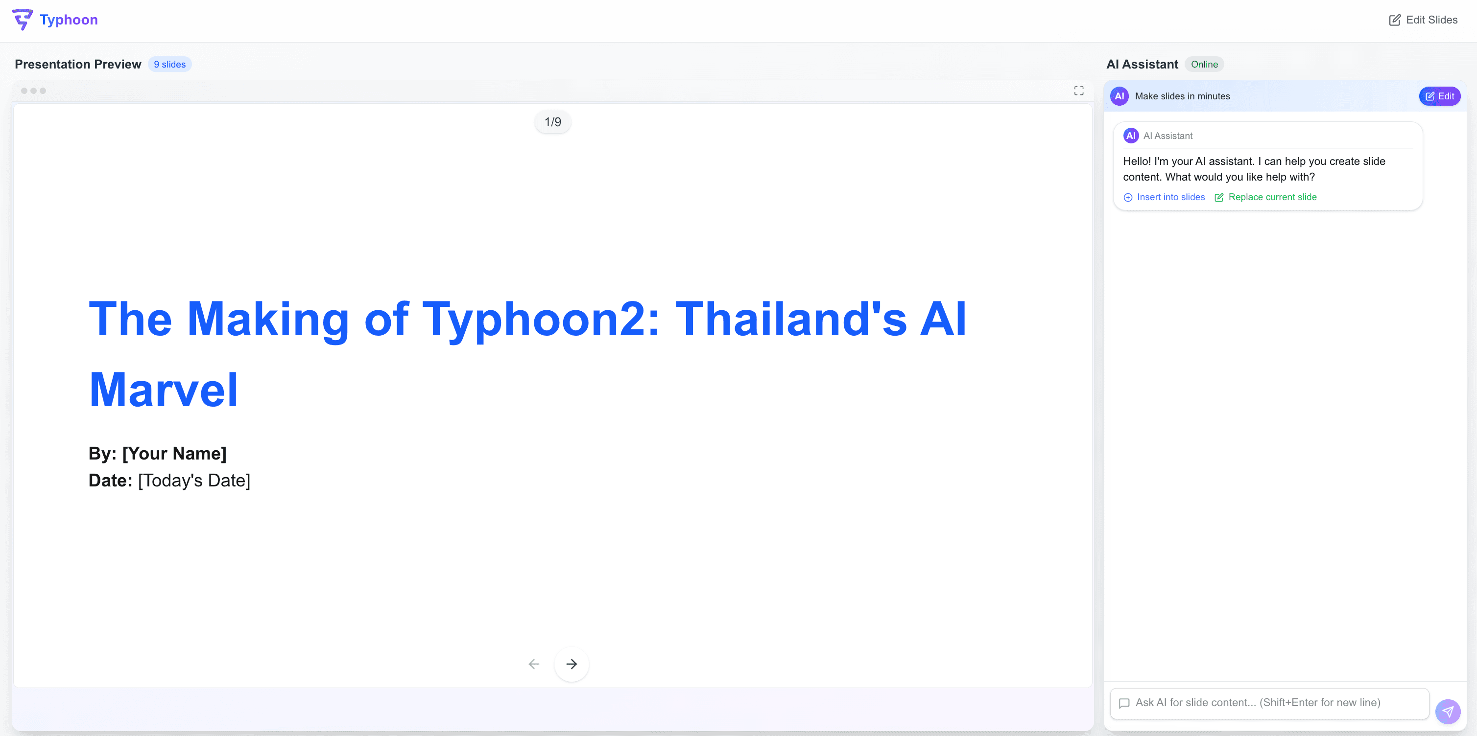 Typhoon Present Preview